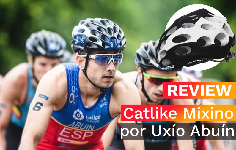 Athlepic's tweet photo. ¿Sabéis qué casco utiliza @uxioabuin cuandoe entrena en bici? Pues es el @CatlikeSport #Mixino y el propio Uxio hace una review en nuestro blog #SportExplorers. https://t.co/BmkFFmpryG https://t.co/9D66ra8ahV