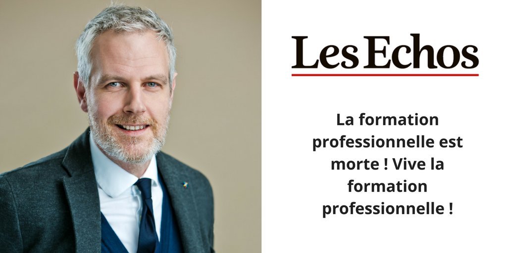 coorpacademy's tweet photo. À lire aujourd'hui sur @LesEchos : La formation professionnelle est morte ! Vive la formation professionnelle ! - par Arnauld Mitre, cofondateur de @coorpacademy : https://t.co/FrqKKv14eY https://t.co/WwUnwUVniv