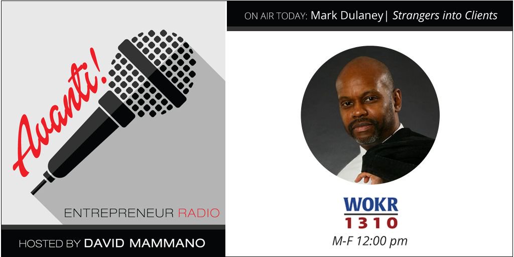 Avanti Radio Show—Today: Join us to hear Mark Dulaney's entrepreneurial journey and how he helps his clients with growth by being different. #ROC bit.ly/Avanti-Radio-S…