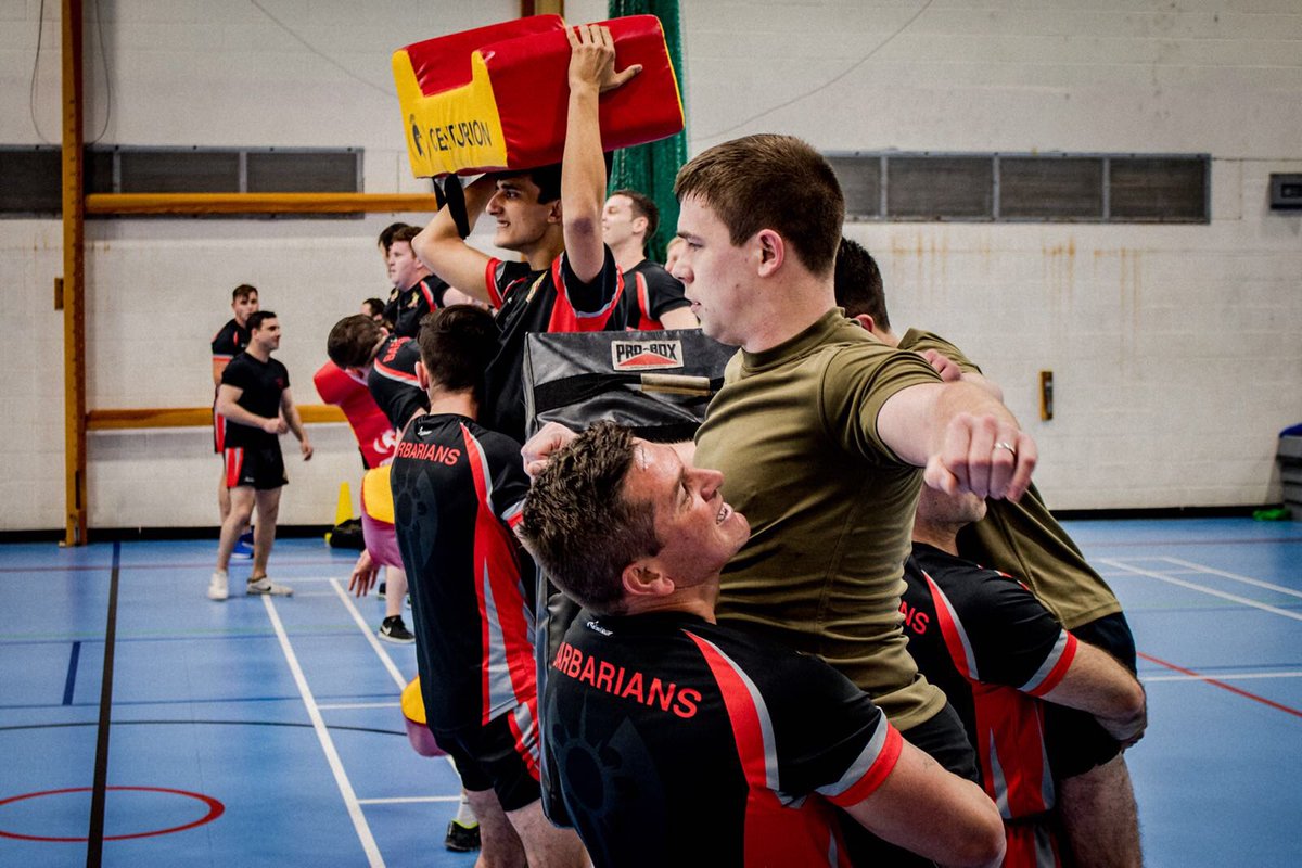 RoyalGIBRegt's tweet photo. Regimental PT today ensured we are Fit to Fight! #BritishArmy #BarbariansRG #fitness #FightingFit https://t.co/TrlxTpKDDB