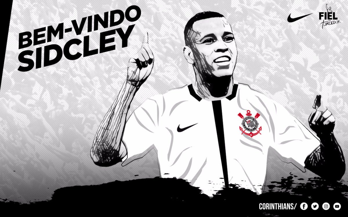 Sidcley assina contrato e Corinthians confirma empréstimo até dezembro