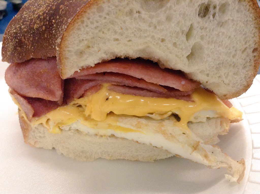 mrnesi's tweet photo. #Oceanedtech18 already a win with #porkroll for breakfast! #HouseofEdTech #PodcastPD https://t.co/jL117C2G6y