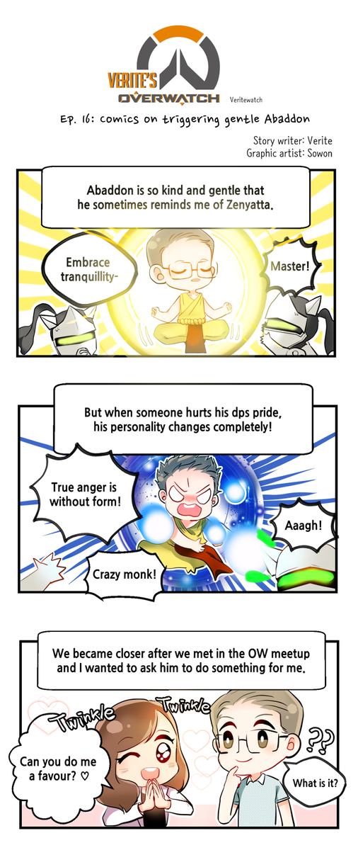 veritedebuisson's tweet photo. Veritewatch Ep. 16: Comics on triggering gentle Abaddon
Lucio is the best when you need to run away 😎😎
#Veritewatch @PlayOverwatch #Zenyatta #McCree #Genji #Lucio @AbaddonOW https://t.co/mSHWC7t9N3