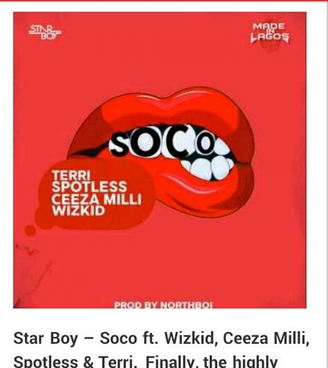 ItsDaviz's tweet photo. To be honest i dunno wat spell @wizkidayo nd @CeezaMilli Casted on this jam #soco soco #3lit👌 @WizkidSource #celeb❤wizzy! https://t.co/v3Tl8Noghc