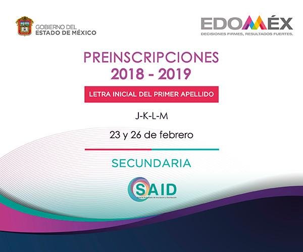SeducEdoMex's tweet photo. A través del proceso de preinscripción en el #SAID2018 se garantiza que todas las niñas y niños mexiquenses estudien Educación Básica en los niveles #Preescolar, #Primaria y #Secundaria.
#Infórmate y lleva a cabo el trámite en: https://t.co/iseNDDZbnj https://t.co/AUWJ2t30kR