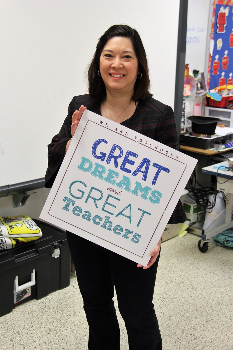 “Mrs. Field is patient and kind. Her love for students is amazing.”
#WeAreVBSchools Read more about this Great Teacher here: vbschools.com/greatteachers/…