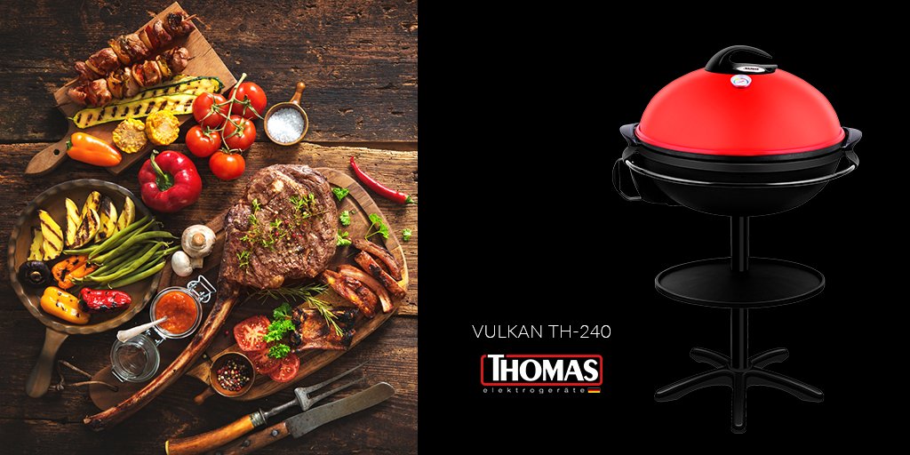 Thomas_Chile's tweet image. ¡En verano, la parrilla es la estrella! Lúcete al mando de la gran Parrilla Vulkan TH-240P ;) Cómprala acá: thomas.cl/parrillas/493-…