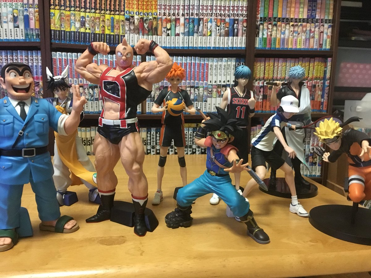 ドット V Twitter これが今のところの全てです プレミアムフィギュア達 さすが週刊少年ジャンプ50周年 全てのフィギュア再現度高いです ジャンプ好きrt 週刊少年ジャンプ50周年 週刊少年ジャンプ
