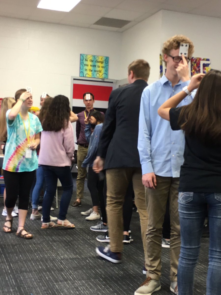 ClearBrookHS's tweet image. CBHS PALS played games in class but the real message was a lesson about judging people &amp;amp; acceptance! Loved it! Thank you Coach Stone! You are a blessing! #corevaluesinaction