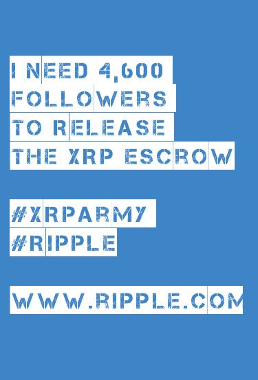 kieranmlkelly's tweet image. Everyone, I need to get to 4,600 Followers to Release the Escrow to @DaniTorres0407. A great #XRP game designed by @rjr13579 Could you kindly retweet. Please and Thank you so much 💙   * I receive no financial gain / not affiliated with @Ripple @bgarlinghouse
