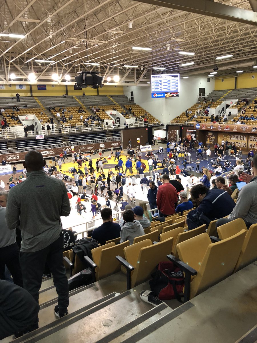 It’s go time at @LehighWrestling!