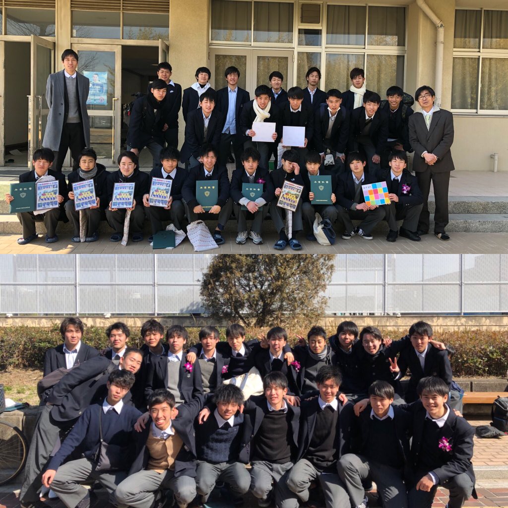 ryuya02091's tweet photo. 2015〜2018 福井高等学校
この3年間おつかれさまでした！！
ほんまにはやかった！部活も１回辞めてしまったけど一応最後までできてほんまによかった👍サッカー部のみんなほんまにありがとう！
後輩は卒業できるようにがんばってください！！ https://t.co/dkXR4cPMzS