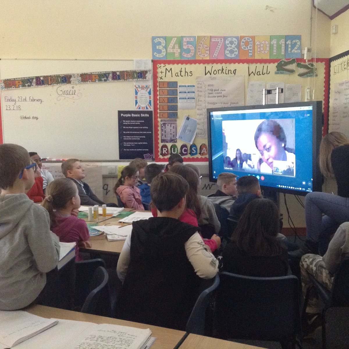 OasisNunsthorpe's tweet image. @OasisNunsthorpe  Celebrating one oasis global day in our non uniform skyping South Africa and learning about whats fair &amp;amp; how we share   #oneoasis #OasisGlobalFamily #GlobalEquality