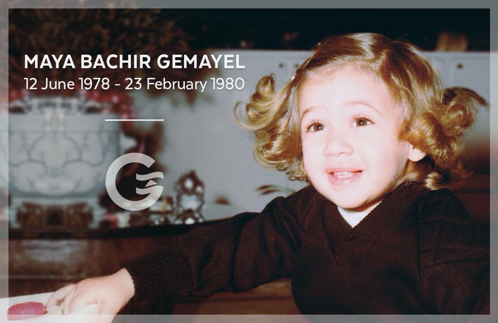 nadimgemayel's tweet photo. في مثل هذا اليوم من الاشرفية مايا الى السماء ملاكا يسهر علينا https://t.co/f5y8QZjY6A
