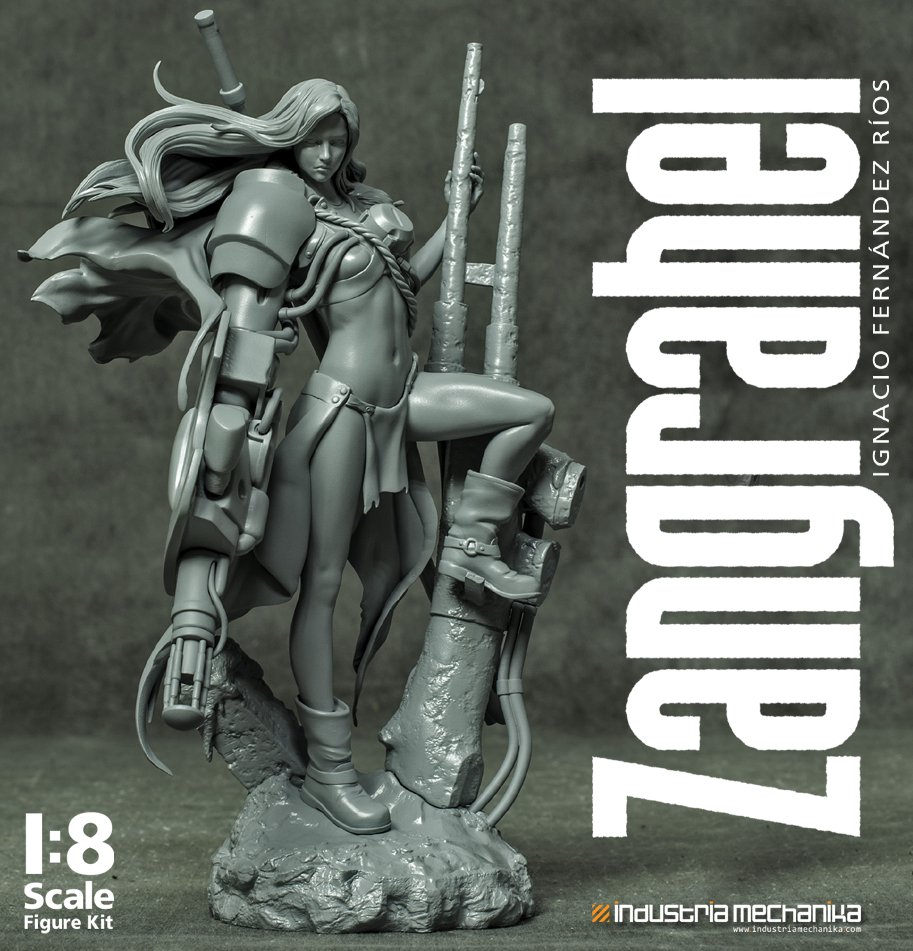 imechanika's tweet photo. Introducing the first kit from Ignacio Fernández Ríos' "Maschinen: Guardians of the Shelter", the beautiful Zangrahel! This 1/8 scale figure is amazingly sculpted by Barruz Studio and comes with base. Preorder yours today exclusively at https://t.co/q0rRryLTAH https://t.co/YcgtnWyp0B