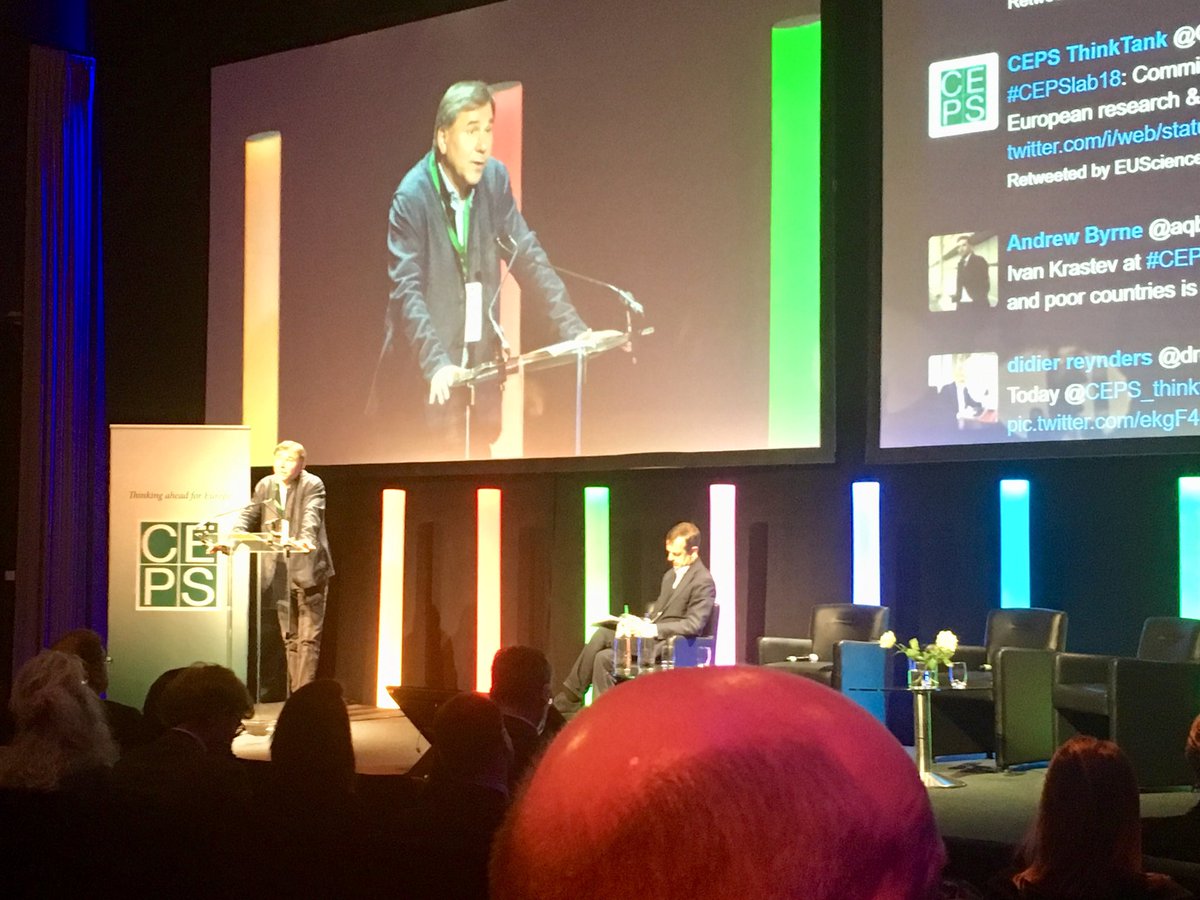 Ivan Krastev at #CEPSlab18 “Europe’s convergence moment between rich and poor countries is gone.”