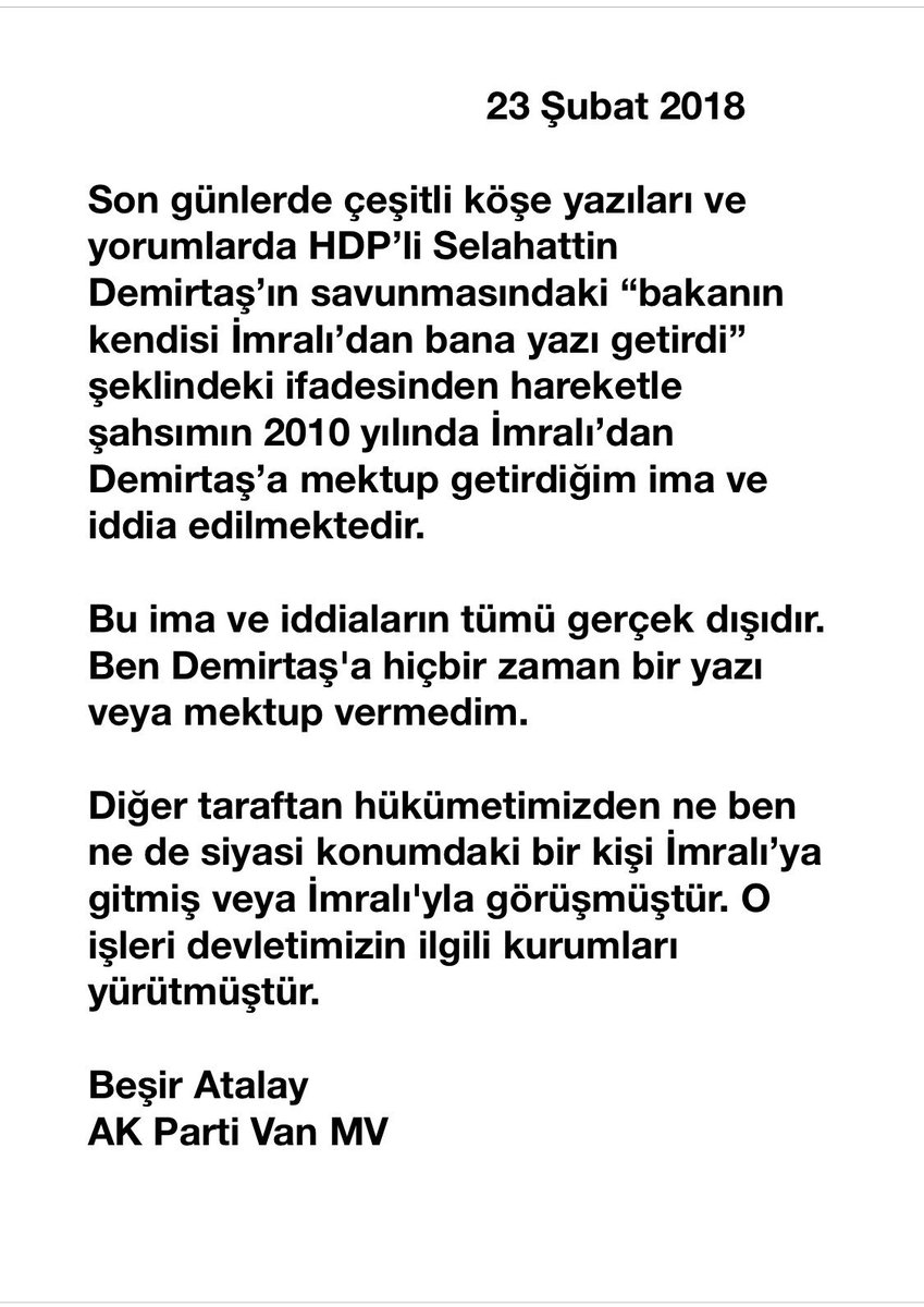 Kimi köşe yazıları  ve muhalefet sözcülerinin iddiaları hakkında açıklamam: