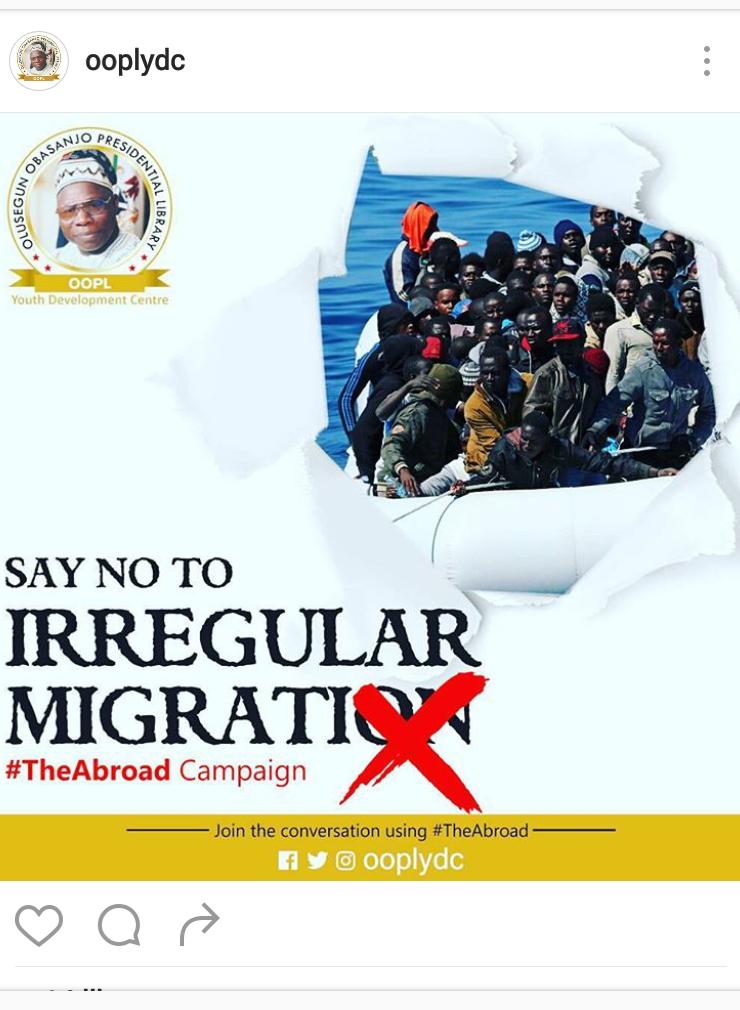AdaAchusim's tweet image. Join the fight to stop Irregular Migration 
#StopIrregularMigration#
#LookBeforeYouLeave#
Sandra Adaobi Achusim, GGA.