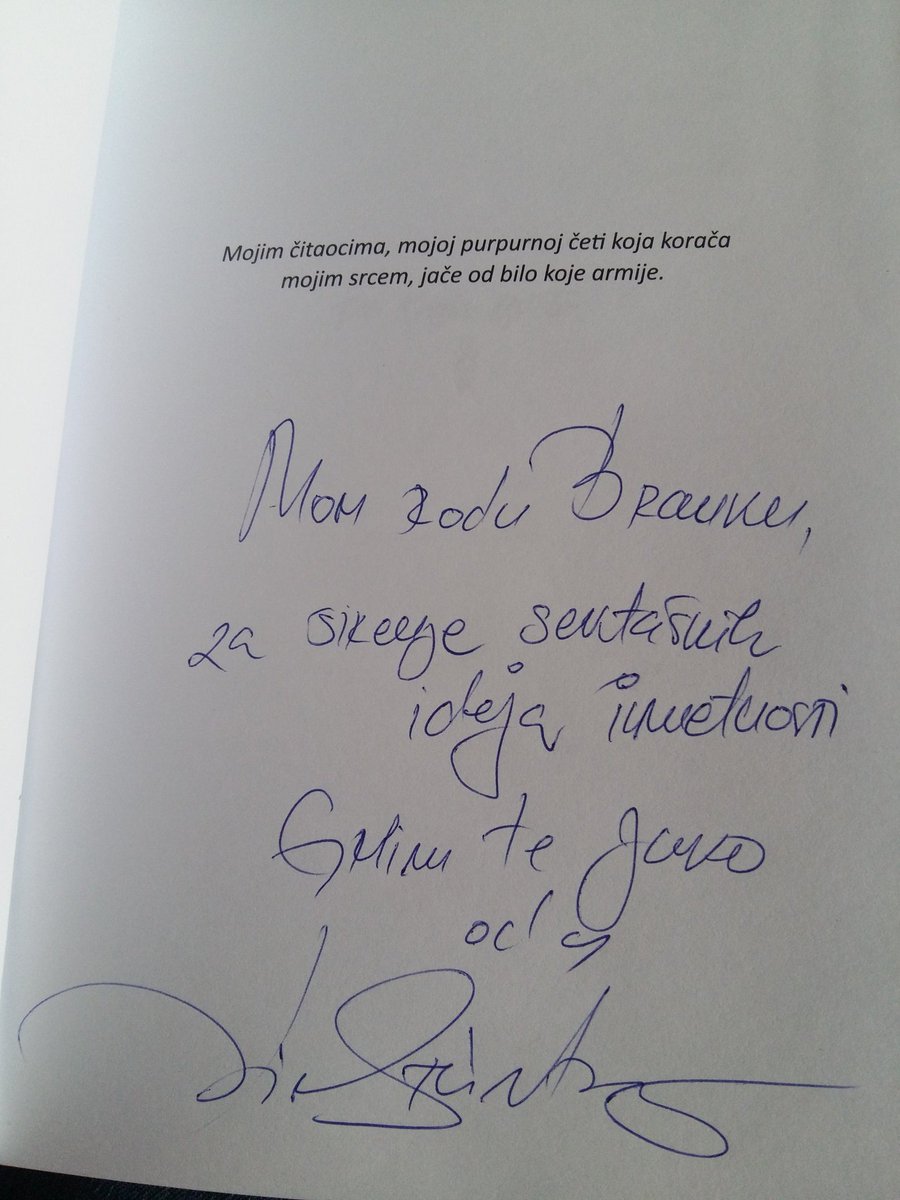 Branko65J's tweet photo. Zove se sasvim obično ..Drinuška i stvorila je divan svet 
Naša @drinasteinberg moj rod :) ulepšala mi je dan novom knjigom :)
#Bejla
Njen otac je Bog ,njen stric je vuk njena majka... https://t.co/PK9AMk8GxW