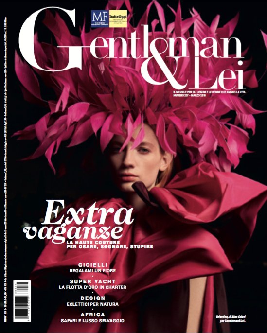 Il nuovo numero di Gentleman parla anche alle donne. Haute couture, gioielli, viaggi, arte, tendenze, le grandi storie d'amore... Ma anche yacht (da affittare per una vacanza unica) e il design eclettico. Un numero tutto da leggere! In edicola con <a href="/MilanoFinanza/">MilanoFinanza</a> e sull'<a href="/AppStore/">App Store</a>