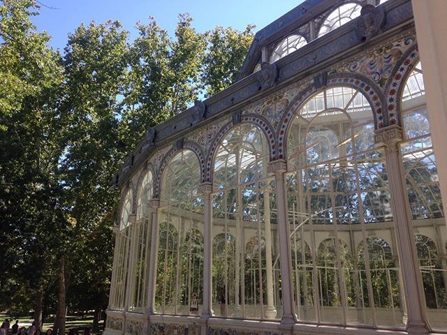 FoodingMadrid's tweet photo. Spring... come back soon? We miss you! 🌺🍃
.
.
.
.
.
.
#palaciodecristal #crystalpalace #parquederetiro #retiropark #beautifulplaces #visitspain #visitmadrid #palace #madrid #spain https://t.co/ZJ3VEh05wt https://t.co/KPX6pXdgwF