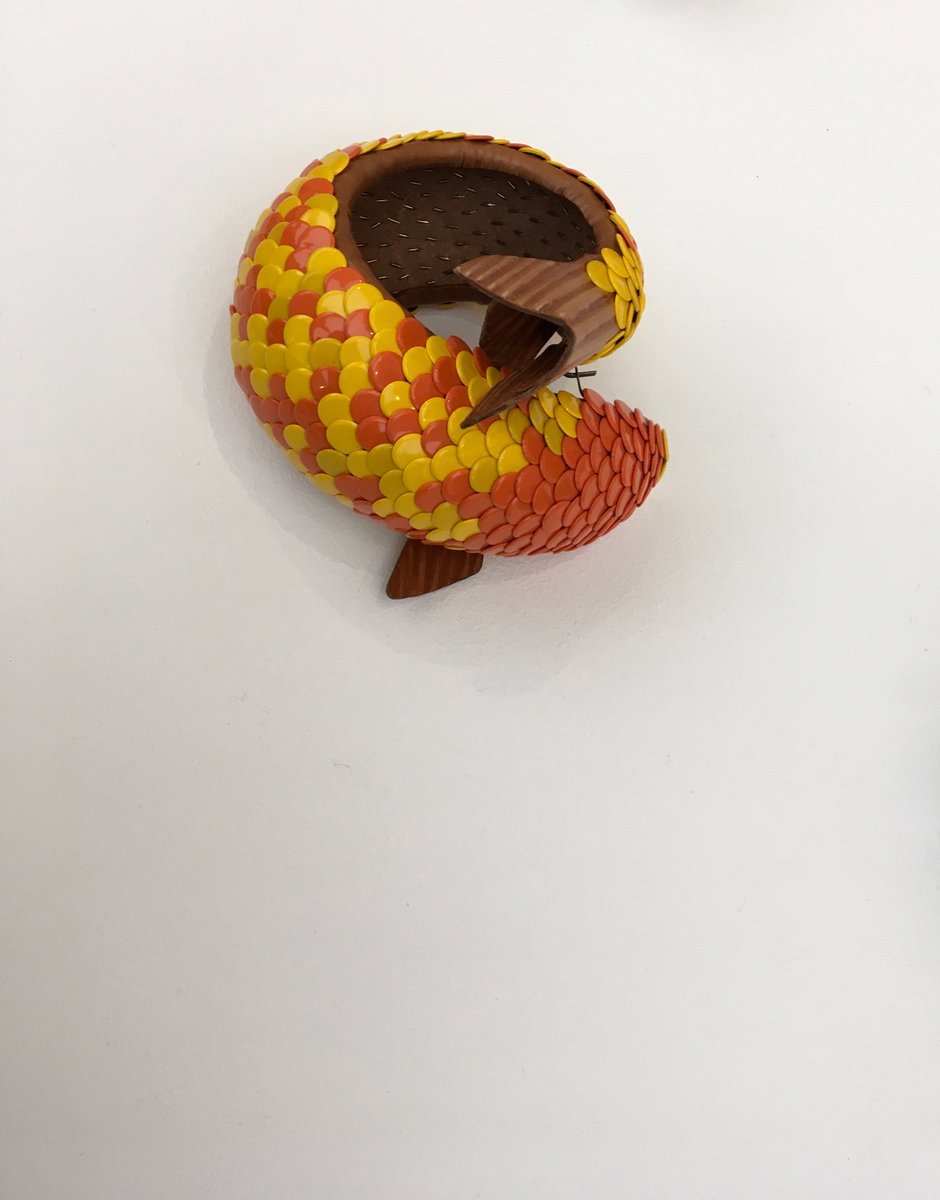 vickysaragouda's tweet photo. Always impressive work on show @galleryso #Collect2018 @saatchi_gallery @CraftsCouncilUK https://t.co/0D7Ug8qie5