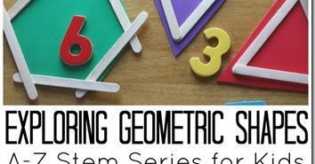 Shape Math Activities for Kids - So many fun ways for preschool, kindergarten, 1st grade, and 2nd grade kids to explore geometric shapes in this stem activities for kids. buff.ly/2GB0jLx #geometry #shapes #kindergarten #STEM #elementaryschool #handsonlearning #prek #STEAM