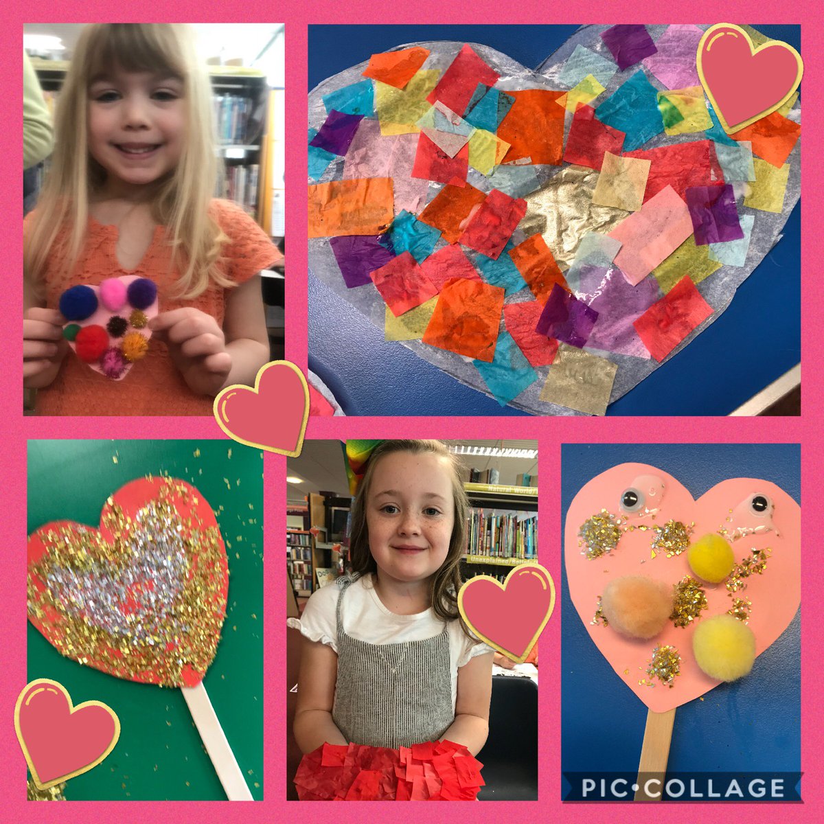 StaffsLibraries's tweet photo. A great time was had making valentines crafts yesterday at #CodsallLibrary Over 40 children popped in for lots of messy fun and then lego play! https://t.co/Hex8HrlEp5