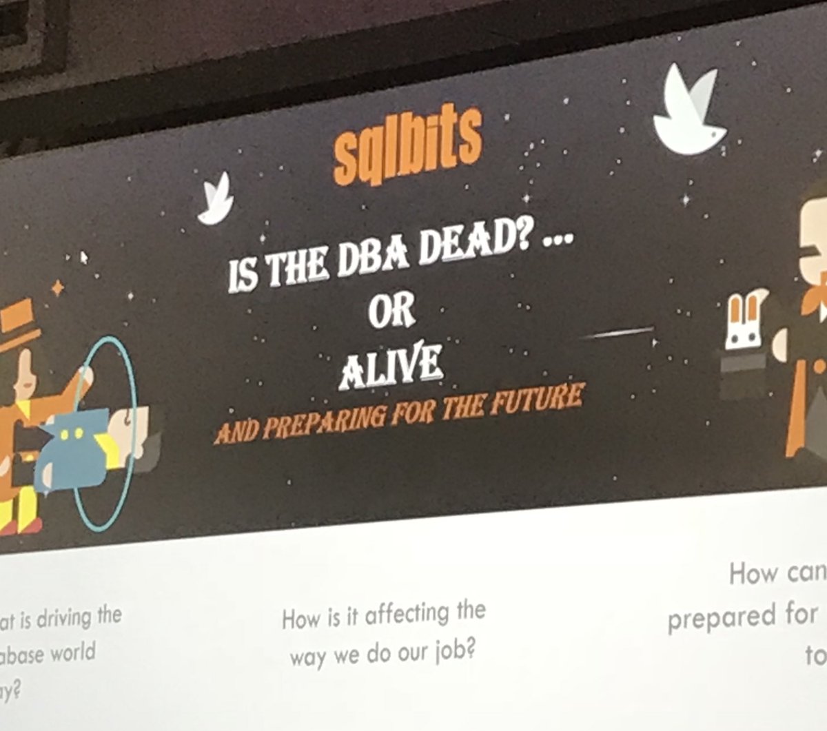 hotsauce_dba's tweet image. This should be interesting...........#sqlbits2018 #sqlbits #dba #questsoftware