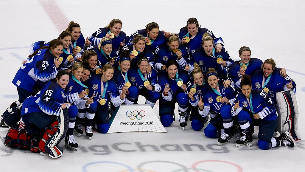 NHL on Twitter "Congratulations to the U.S. Olympic Women’s Ice Hockey Team on winning gold! We