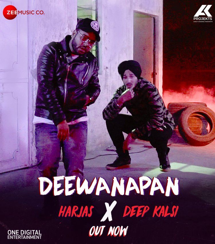 ZeeMusicCompany's tweet photo. Amp up your Friday night with #Harjas &amp; @DeepKalsiMusic's latest release #Deewanapan! https://t.co/NvOsKzZvcS https://t.co/I95SMV4hTD