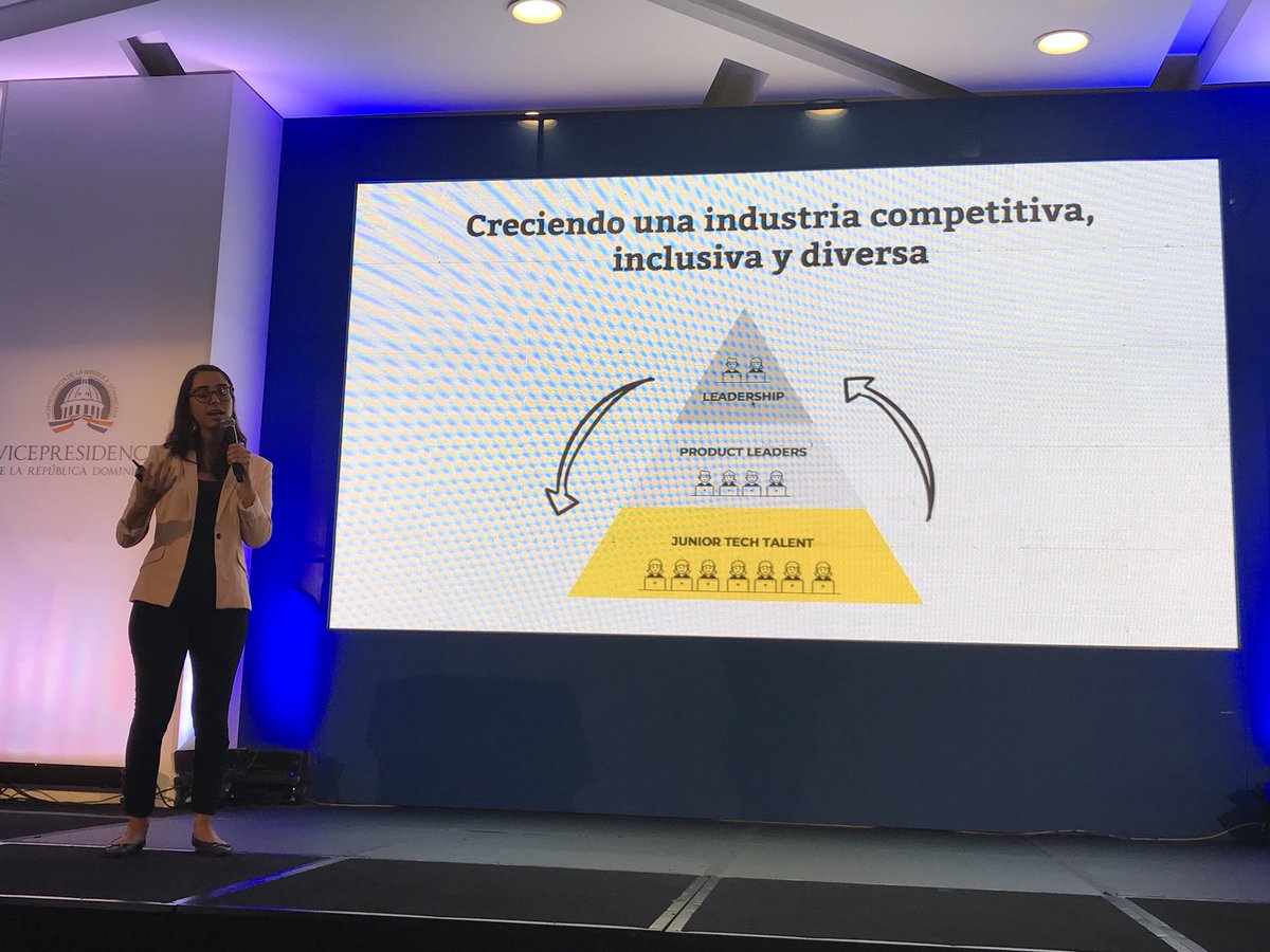 lucianamermet's tweet photo. Esta semana junto a @CTCRD y @ViceRDo el @PNUDRD apoyo en la apuesta al cierre de la brecha digital y la reducción de brechas sociales vía el emprendimiento social. Excelente conferencia magistral @mcostach Hay oportunidades xa incluir mujeres en TICs! #EmprenderParaProgresar https://t.co/n4HX7mEF91