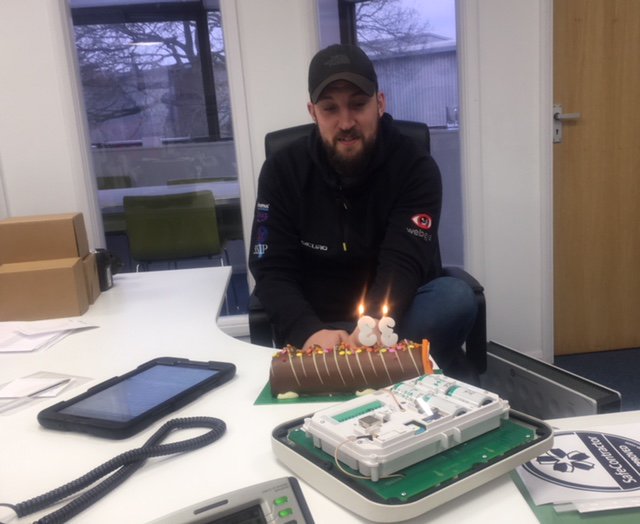 Wishing our Techie, Dan Green a Happy Birthday from all at Sicuro! 