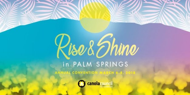 canolacouncil's tweet image. Today is the LAST DAY to register for our convention. We’re very excited about our agenda, which includes a deep dive into climate change: what it means for the world, #WestCdnAg and #canola. 
bit.ly/cccps #CCCPS