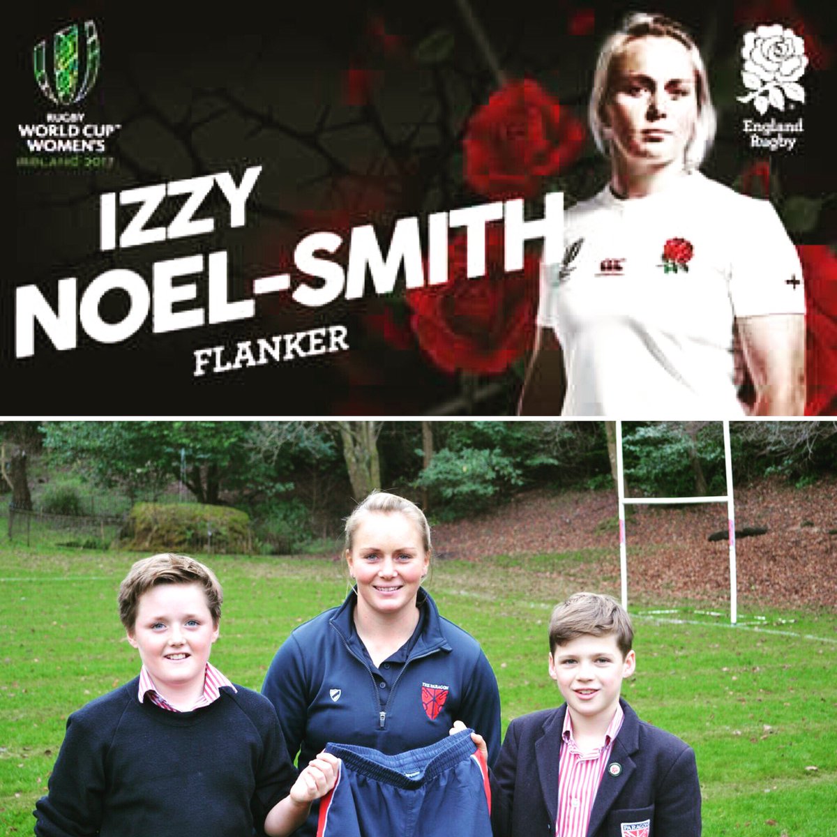LewisMoody7's tweet photo. Awesome to see @izzynoelsmith starting at 7 for @EnglandRugby tonight. The pupils she is inspiring @ParagonBath will be cheering her every step.
#rugbyfamily #RedRoses https://t.co/ssEuqRJyIQ