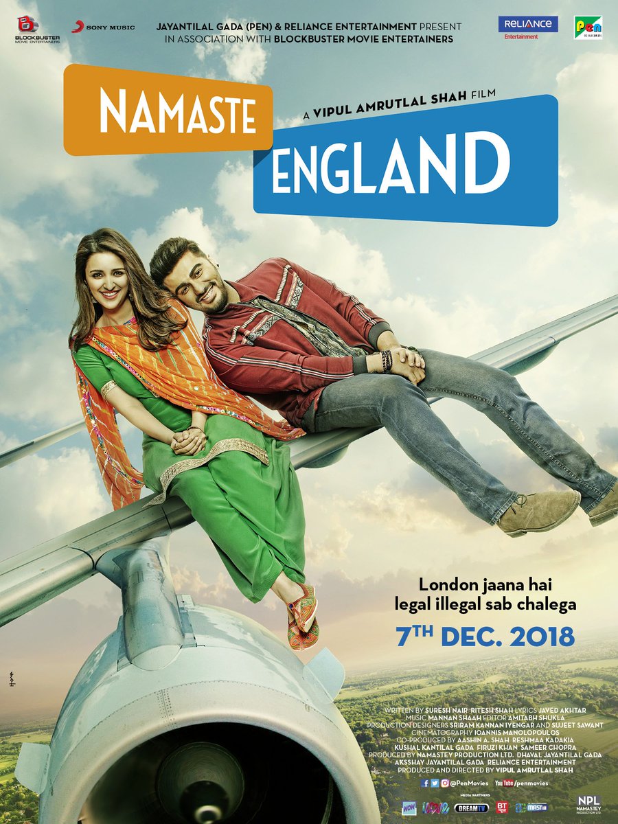 And the journey begins! #NamasteEngland releases on 7th December 2018. 

<a href="/NamasteEngFilm/">Namaste England</a> <a href="/arjunk26/">arjunk26</a> <a href="/ParineetiChopra/">Parineeti Chopra</a> <a href="/RelianceEnt/">Reliance Entertainment</a> #VipulAmrutlalShah <a href="/jayantilalgada/">Dr. Jayantilal Gada (PEN)</a> <a href="/sonymusicindia/">Sony Music India</a> #BlockbusterMovieEntertainers
