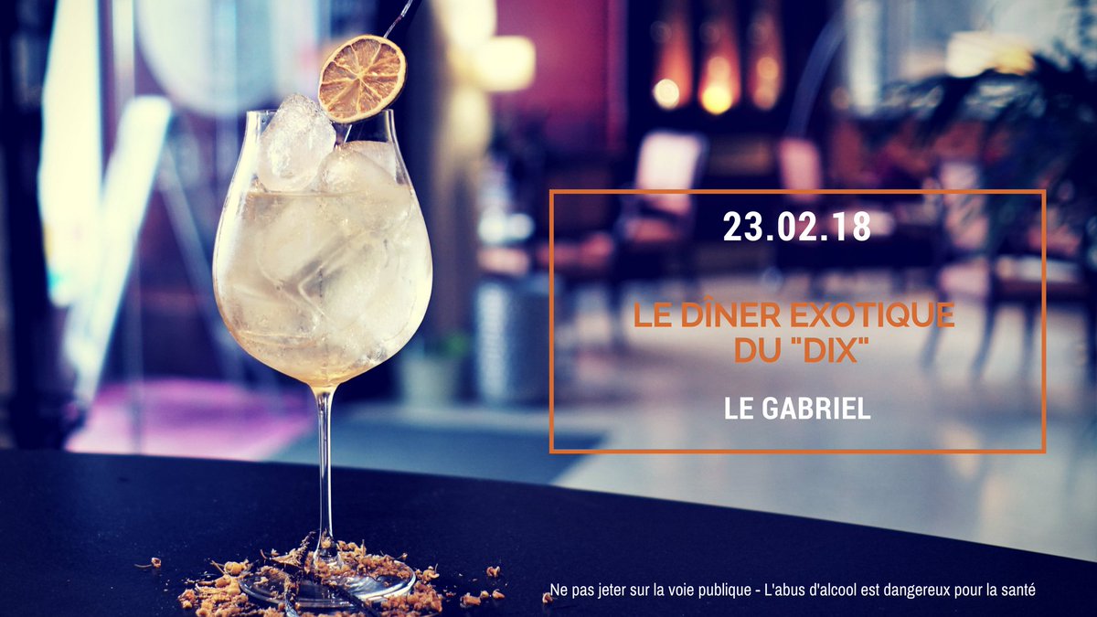 Le Gabriel Bordeaux (@legabrielbdx) on Twitter photo Il reste quelques places disponibles pour le Dîner Exotique de ce soir. <a href="/LeGabrielBdx/">Le Gabriel Bordeaux</a> .
Réserver vite, dépaysement garanti #cocktails #exotique #soirée #partage #convivial #Bordeaux
urlz.fr/6CDO Il reste quelques places disponibles pour le Dîner Exotique de ce soir. <a href="/LeGabrielBdx/">Le Gabriel Bordeaux</a> .
Réserver vite, dépaysement garanti #cocktails #exotique #soirée #partage #convivial #Bordeaux
urlz.fr/6CDO