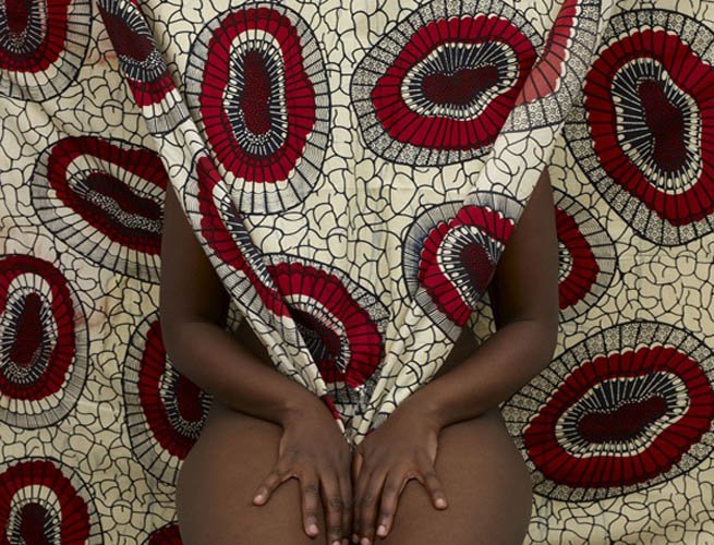 Kenyan born artist Grace Ndiritu, Still Life: White Textiles (2005/2007) #womensart