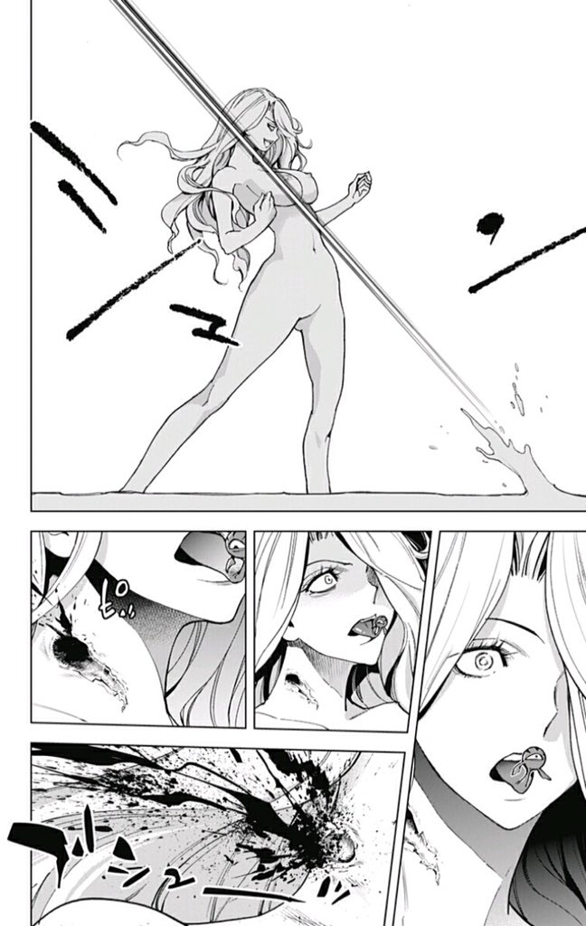 レバオン 在 Twitter 上 少年ジャンプ Kiss Death 最新話読了 元素すら操る圧倒的なno 4 露央沙 にzと戸津の予想外の頭脳プレー 戸津本人も成長したね かなり前から戸津がzのフリしてたの気付かなかった このままno 4は捕獲として 出血多量の露央沙を救う