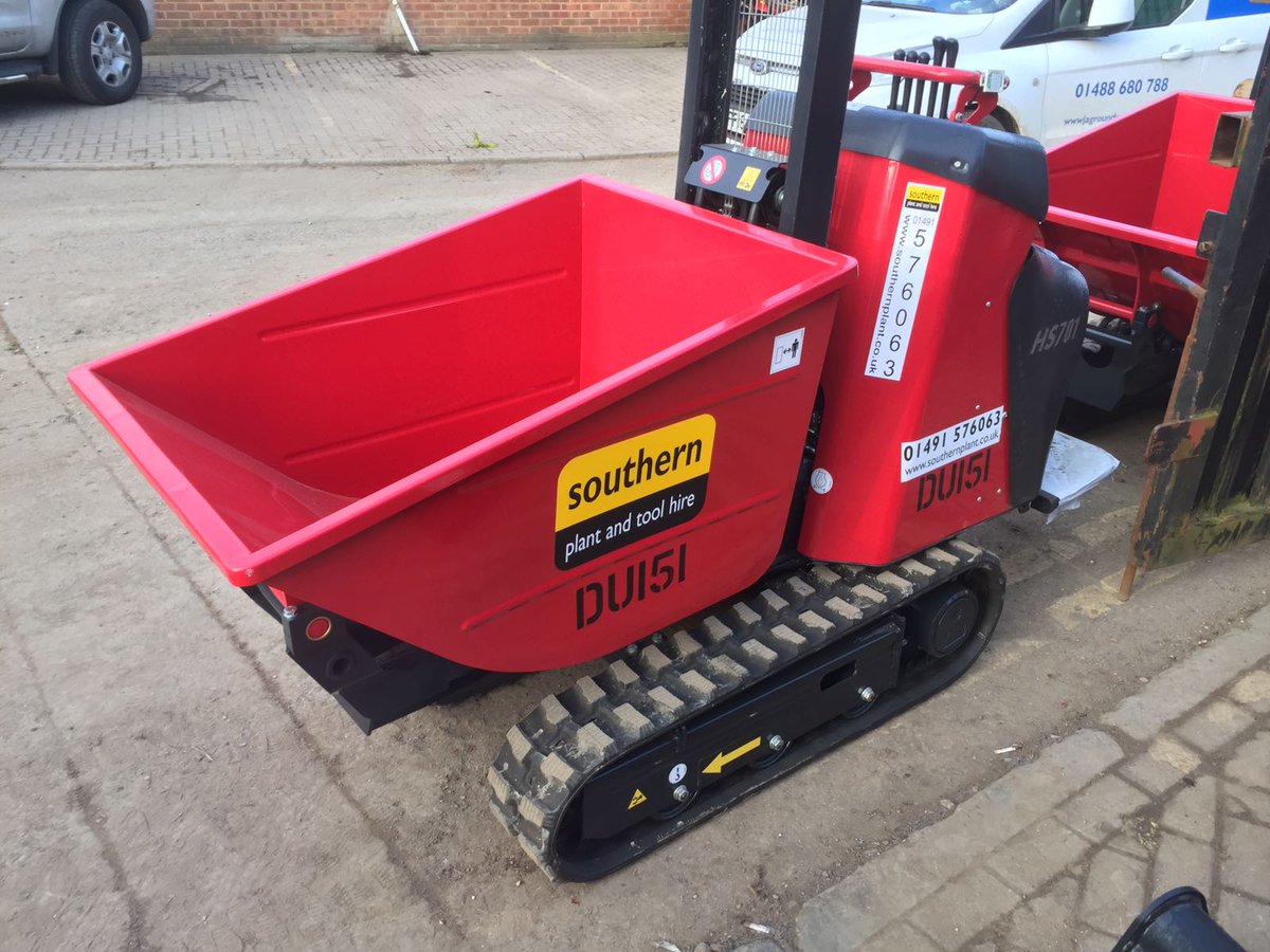 Southern_Plant's tweet image. New Hinowa HS701 Tracked Dumpers fleeted and ready for hire #happydumpday