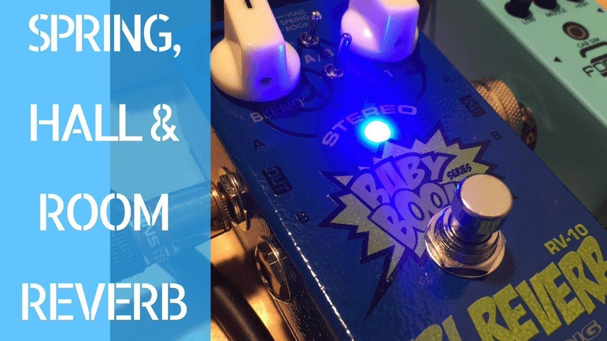 DbkTracks's tweet photo. BIYANG RV-10 Tri Reverb Review TOMTOP Guitar Pedals https://t.co/UzinnSEyQP https://t.co/WzJIw3Lsxn