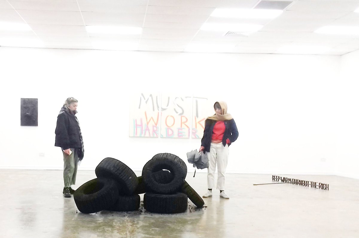 TConceptSpace's tweet photo. Final weekend to see 'Acts of disruption' the thought provoking exhibition featuring eight international artists on view until tomorrow saturday 6pm. #actsofdisruption #contemporartart #london #theconceptspace #alicebonnot https://t.co/LlBXISIlpL