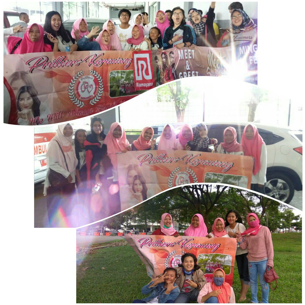PrillversKrw's tweet photo. Late post bangett ini 🙈 Keseruan Gath PV Karawang bulan ini 💕 https://t.co/aSTqe5q051
