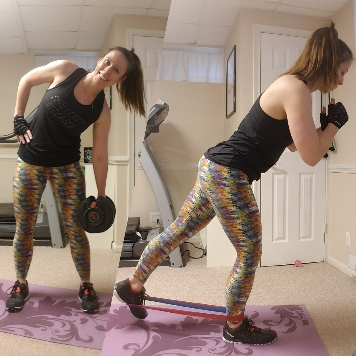 afitfox's tweet photo. I've been listening to XMs 90s on 9 and yesterday, I was jamming out to Sir Mix-A-Lot and these photos remind me of that song because I do side bends and sit ups and I will not lose my butt. 🤣🤣 Day 37/80 AAA @Beachbody @AutumnCalabrese https://t.co/bNJDpdmhu5