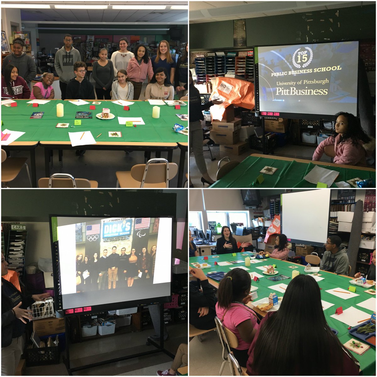 NortheastReads's tweet photo. In our December Career Cafes students learned about a career in law enforcement from Officer Elias, and about the business and nursing professions from BASD alumni Lauren and Elaine! @BASDnortheast #basdproud https://t.co/pLf0faeL8T