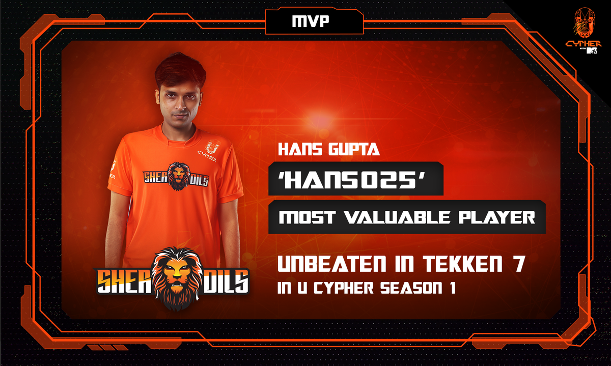 uc_sherdils's tweet photo. Meet #UCypher’s first MVP... Hans! He’s been undefeated in Tekken 7 throughout the tournament. https://t.co/1uUusut1fU