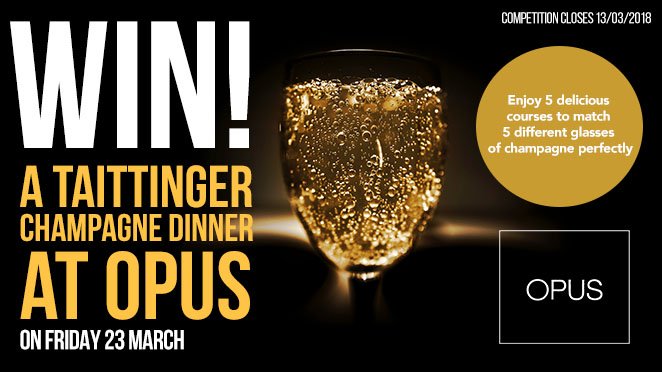 WhatsOnBrum's tweet photo. #WIN!
A @TaittingerUK Dinner for 2 people at @OpusCornwallSt. Enjoy 5 delicious courses to match 5 different glasses of champagne. FOLLOW + RT before 13/3 to enter! https://t.co/YF12LMd2bv