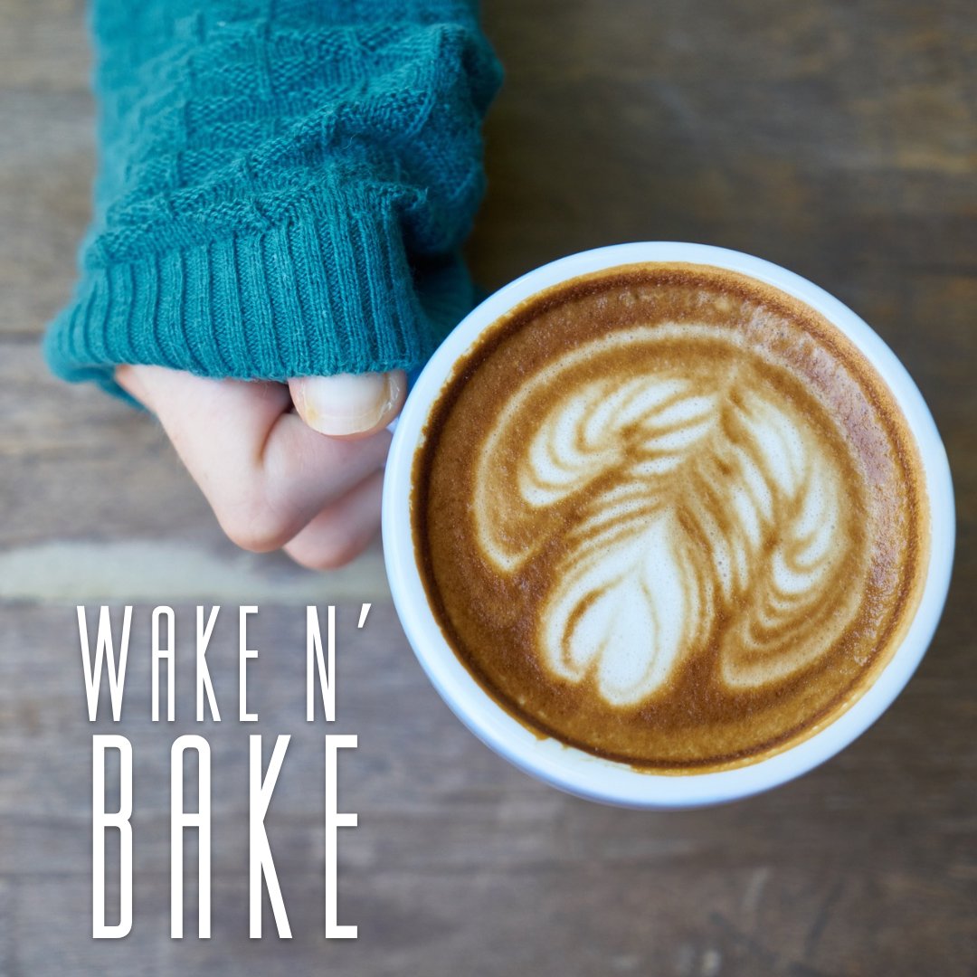 Coffee is our second favorite plant. Can you guess the first? #WakeNBake