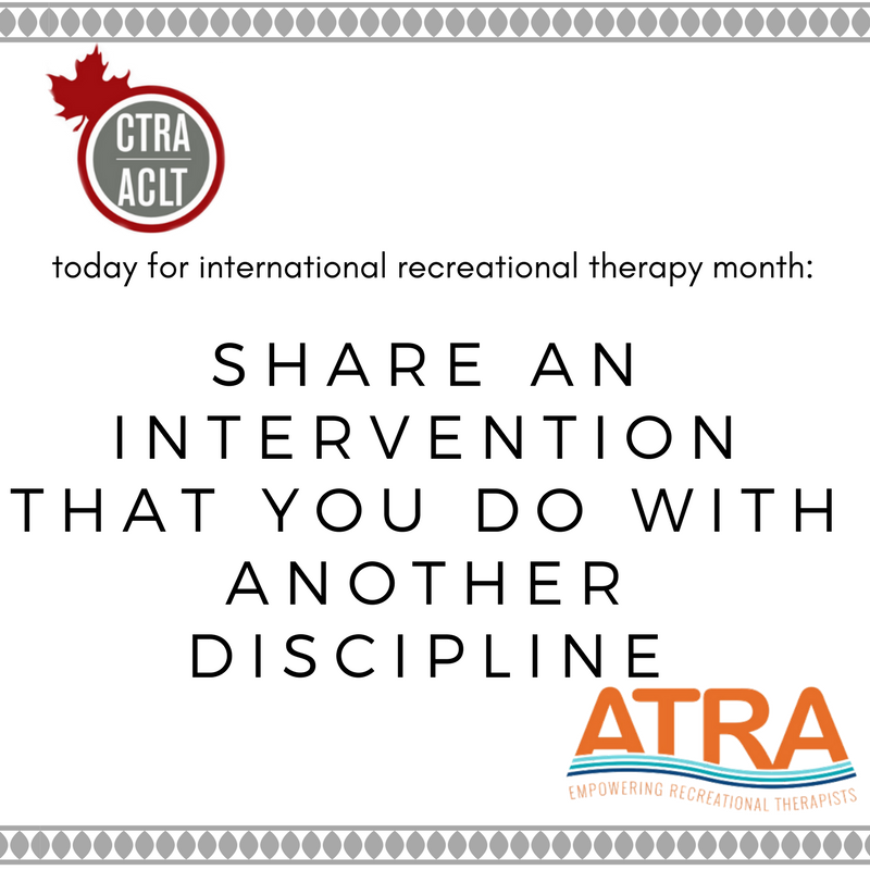 ATRAinAction's tweet photo. #InterdisciplinaryPractice! #wearerectherapy https://t.co/LW0U0ik45v