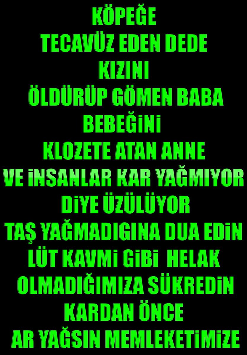 ACerciogl's tweet photo. #DememOKi
KARDAN ÖNCE AR YAĞSIN https://t.co/GUjnQgrqWk